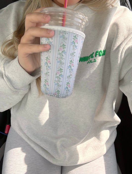 Soft Bloom Coffee Sleeve
